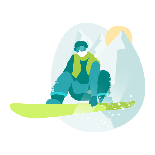 snowboarding